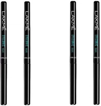 LAKMÉ Eyeconic Insta Cool Kajal, Matte Finish Pencil with Cucumber Seed Extracts, Twist-Up Design - front view (34)