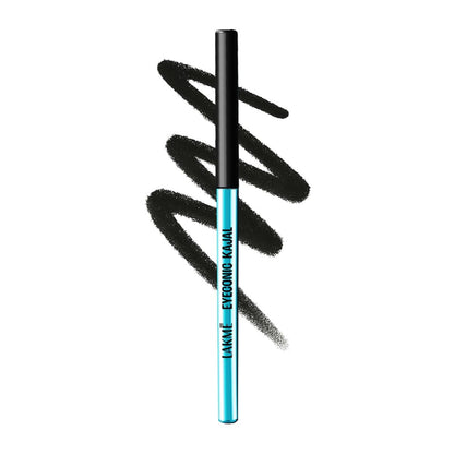 LAKMÉ Eyeconic Insta Cool Kajal, Matte Finish Pencil with Cucumber Seed Extracts, Twist-Up Design (3)