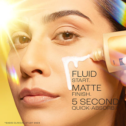 LAKMÉ Fluid SPF 50 PA++++ Sunscreen for Oily Skin, In-Vivo Tested, 1% Niacinamide & Ceramide, 50ml - back view