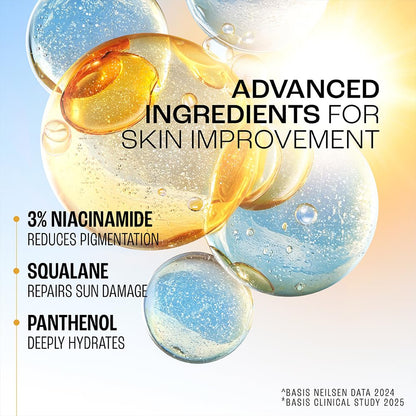 LAKMÉ Sunscreen SPF 50 PA++++ with Niacinamide and Squalane, Water Light, 100 ml - packaging