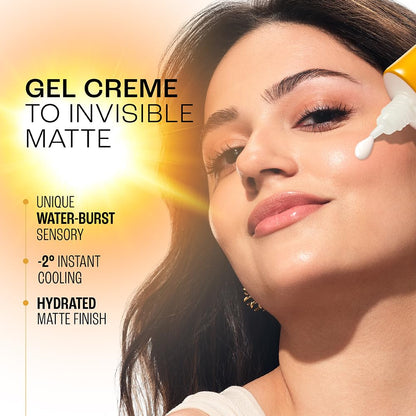 LAKMÉ Sunscreen SPF 50 PA++++ with Niacinamide and Squalane, Water Light, 100 ml - close-up detail