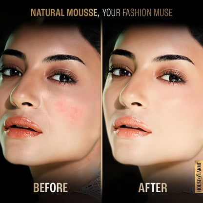 Lakme Xtraordin-airy Mattereal Mousse Foundation, Matte Finish, Minimizes Pores, Has SPF8, 06 Almond Honey 25g - packaging