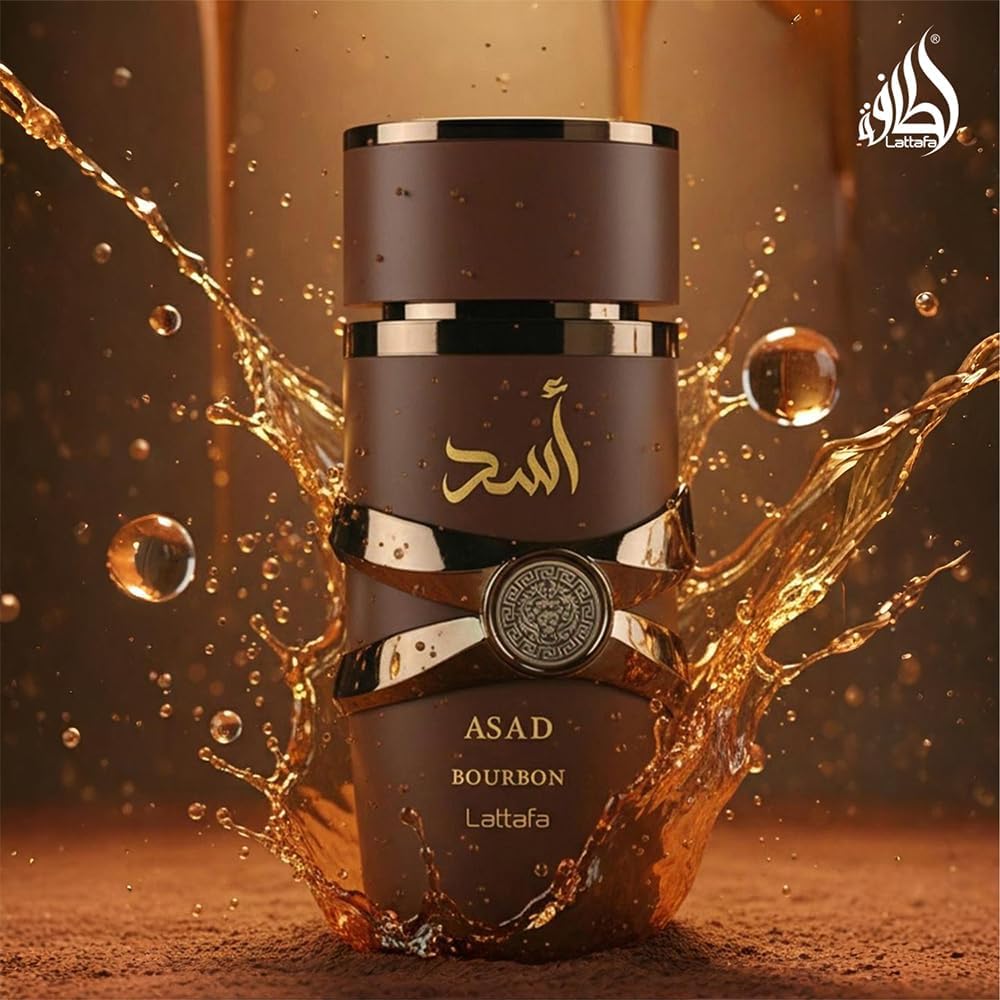 Lattafa Asad Eau De Parfum 100ml Unisex Spray, Oriental Spicy Woody Musk Notes - label detail (9)