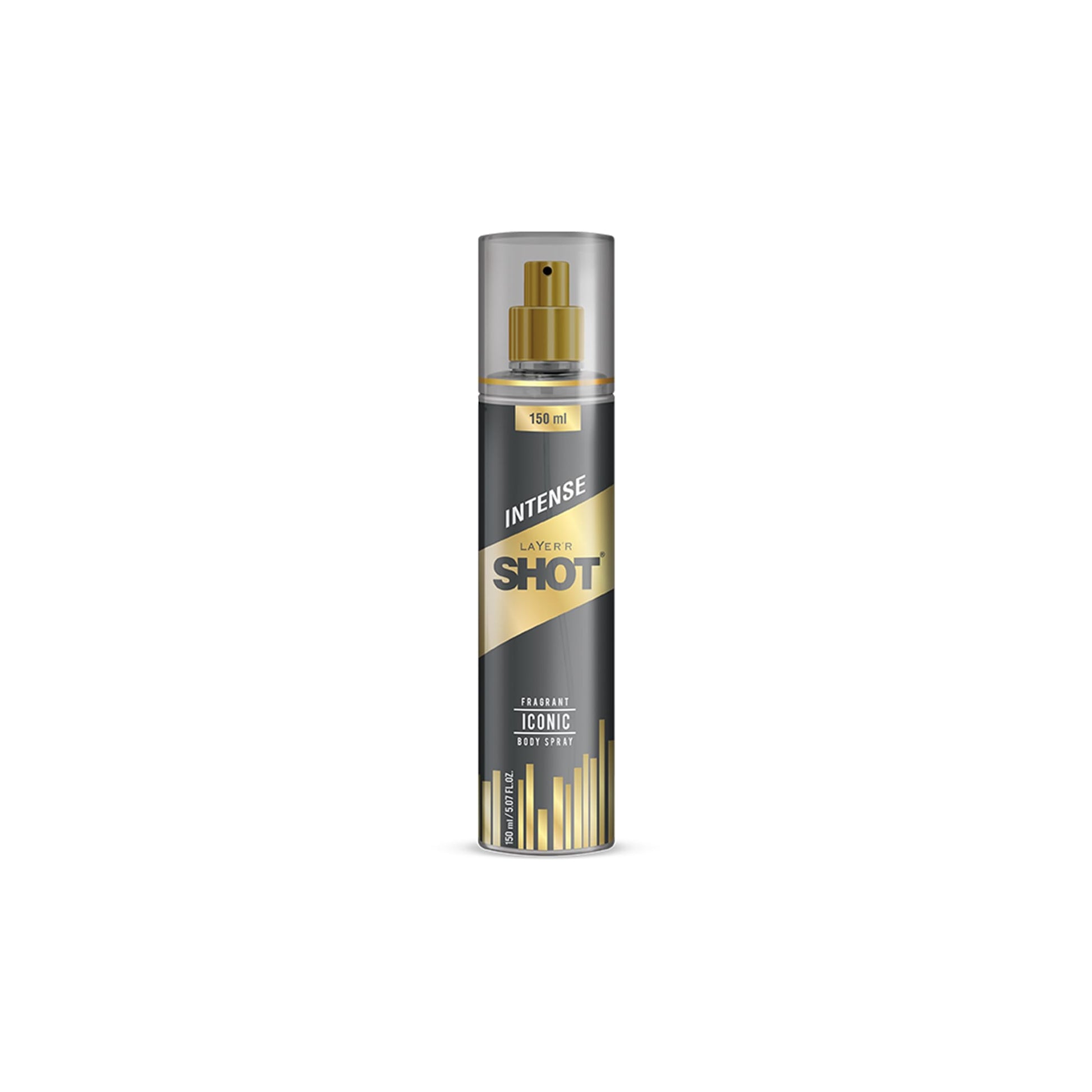 Layer'r Shot Gold Iconic Deodorant Body Spray for Men, 135ml, Spicy Citrus & Amber Fragrance (7)