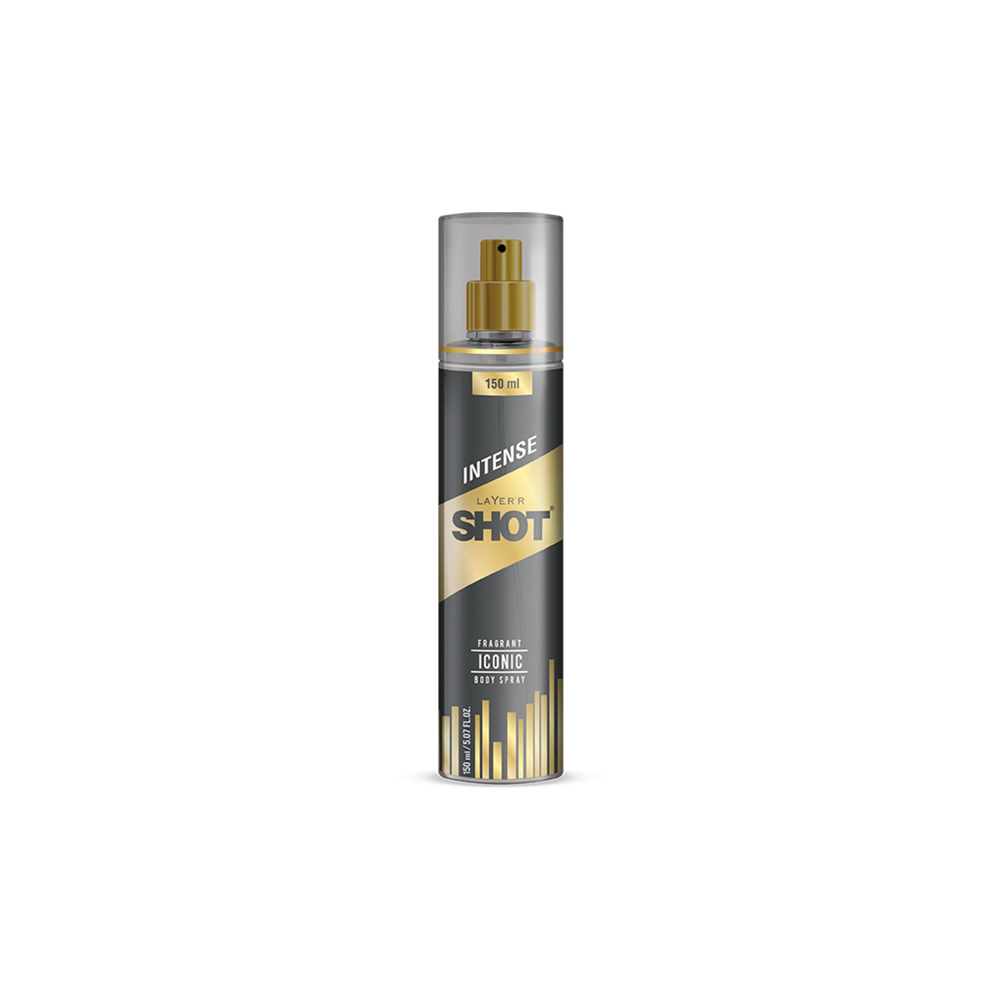 Layer'r Shot Gold Iconic Deodorant Body Spray for Men, 135ml, Spicy Citrus & Amber Fragrance (7)