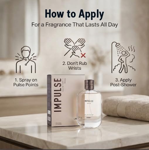 Liberty Eau de Parfum for Men, 100ml EDP Spray, Adult Personal Fragrance by Vanesa Costmetics - close-up detail (14)