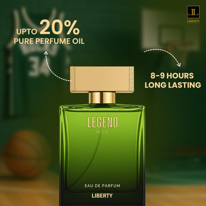 Liberty Eau de Parfum for Men, 100ml EDP Spray, Adult Personal Fragrance by Vanesa Costmetics - close-up detail (20)
