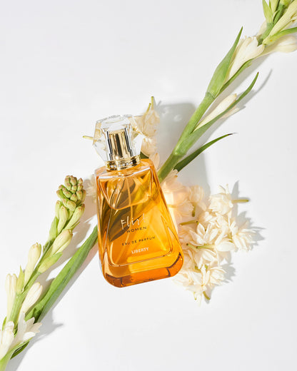 Liberty Women's Eau de Parfum, 100ml/3.4oz, French Crafted, 15-20% Perfume Oil - packaging (28)
