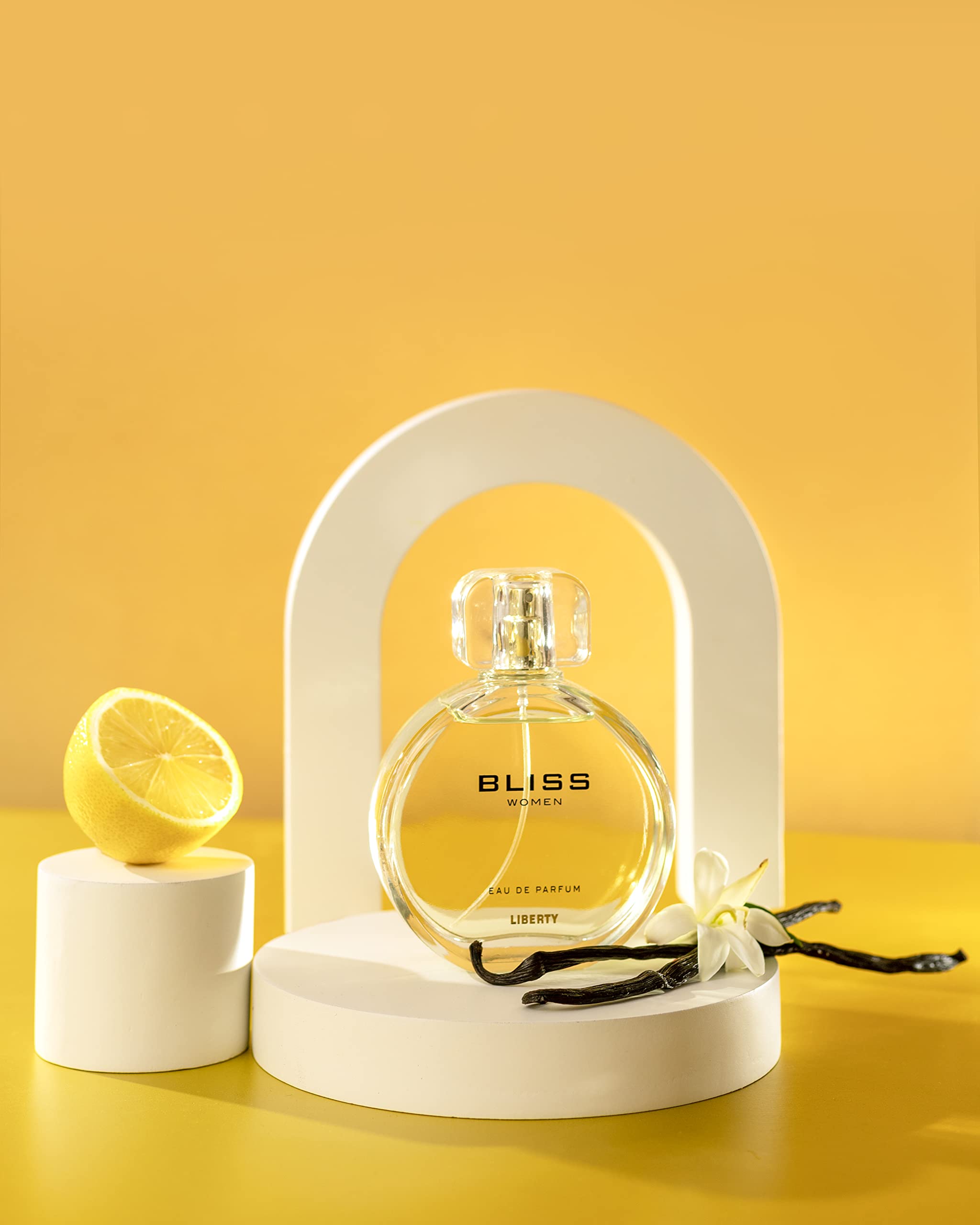 Liberty Women's Eau de Parfum, 100ml/3.4oz, French Crafted, 15-20% Perfume Oil - back view