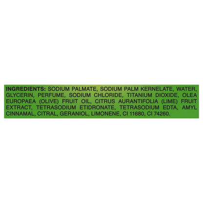 Liril Solid Soap Bar, Lime Scent, Paraben Free, 6 x 125g - label detail (12)