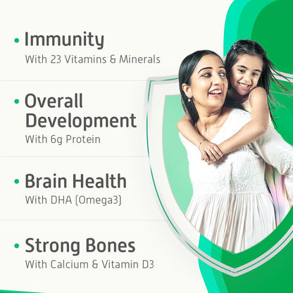 Little Joys Nutrimix Nutrition Powder, Kids Health Drink Mix with Ragi, Bajra, Almonds & Oats, No Refined Sugar, 24 Vitamins 