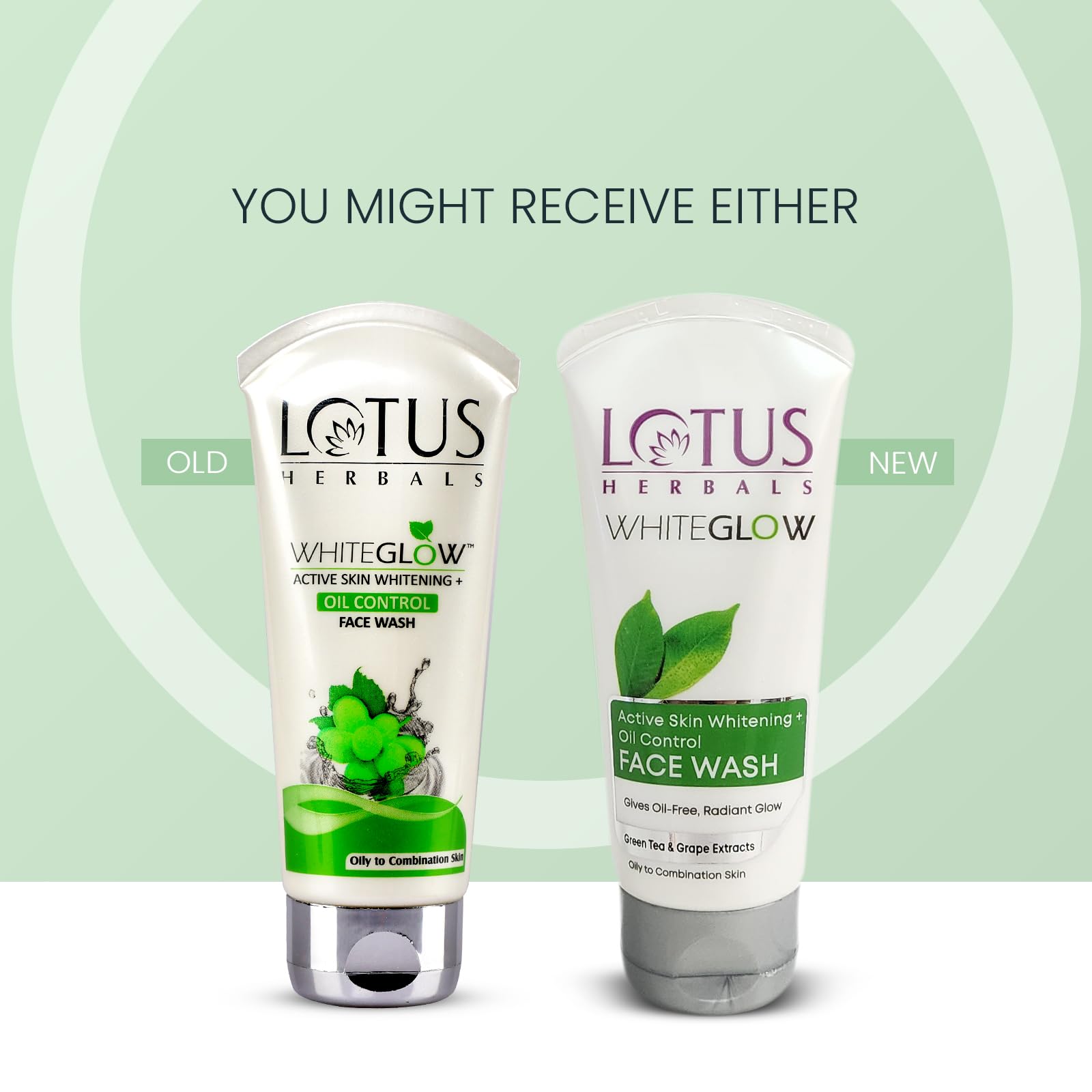 Lotus Herbals Foam Face Wash for Women, 50g, Daily Facial Cleanser, Pack of 1 - back view