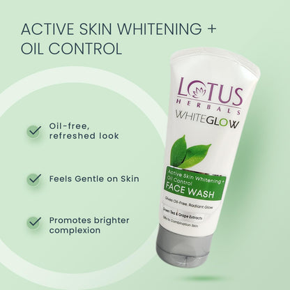 Lotus Herbals Foam Face Wash for Women, 50g, Daily Facial Cleanser, Pack of 1 - packaging