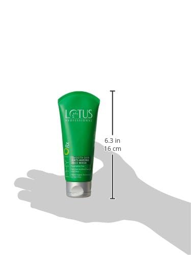 Lotus Professional PhytoRx Face Wash, 80g, Unisex Cleansing Gel for Adults, Paraben Free, Preservative Free - back view