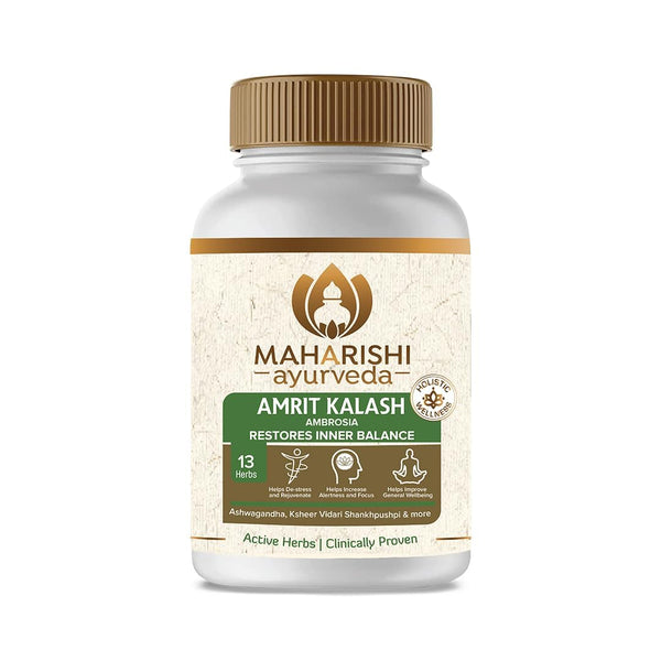 Maharishi Ayurveda Amrit Kalash Chyawanprash Herbal Supplement for Adults, Tablets and Paste Forms
