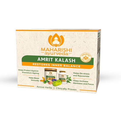 Maharishi Ayurveda Amrit Kalash Chyawanprash Herbal Supplement for Adults, Tablets and Paste Forms (10)