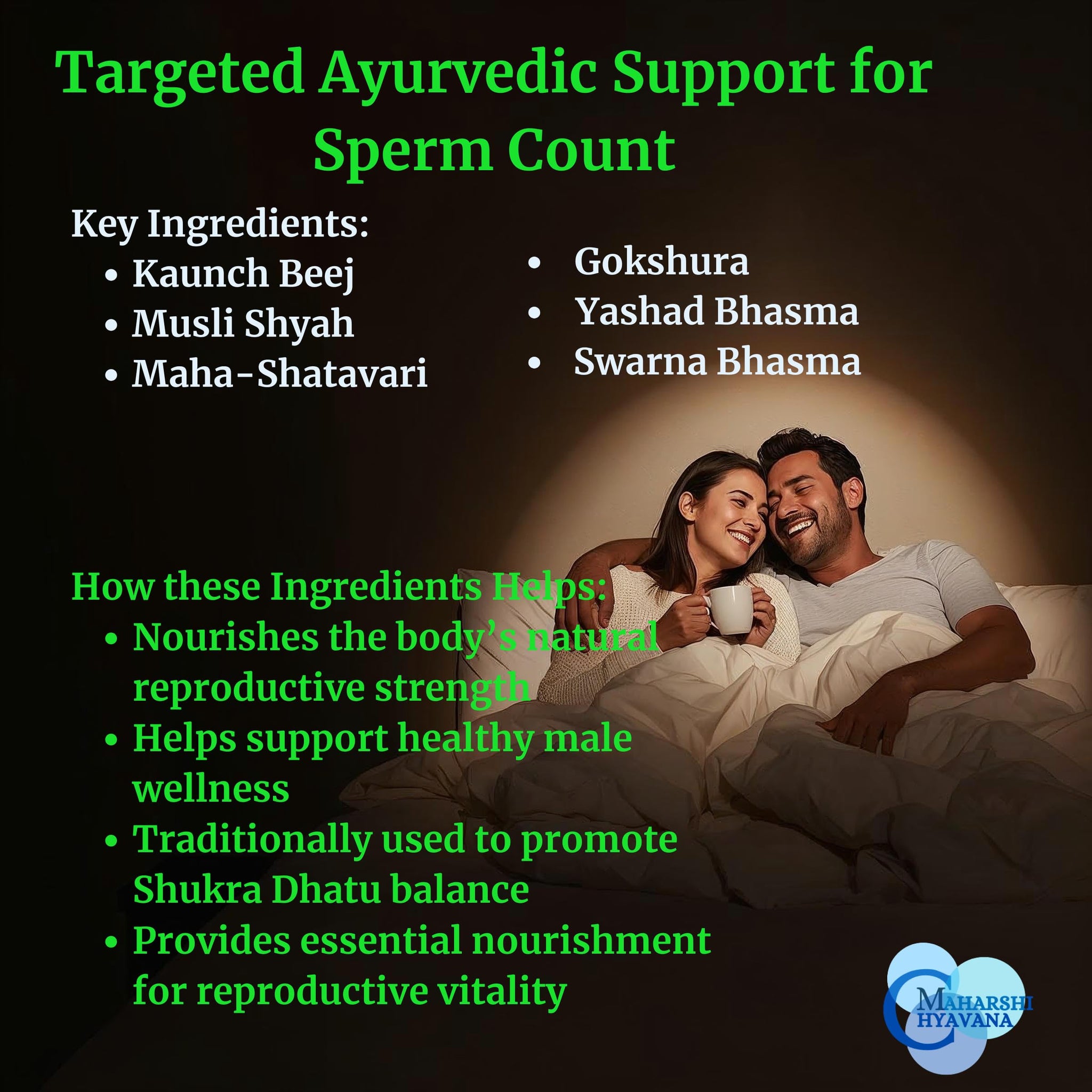 MAHARSHI CHYAVANA Swarnapustraj Ayurvedic Tablets, 20 Count, Herbal Blend with Ashwagandha, Shilajit, Swarna Bhasma - front v