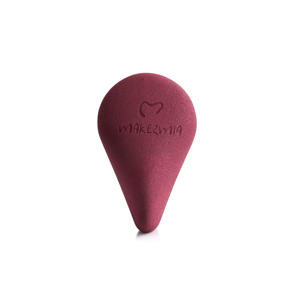 MAKEZMIA COSMETICS Infinity Beauty Blender, Latex-Free Makeup Sponge, Teardrop Shape, Ultra-Soft