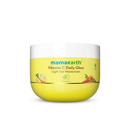 Mamaearth Aloe Refresh Hydrating Light Gel Moisturizer with Aloe Vera & Hyaluronic Acid, 200g, Oil-Free, Non-Sticky (28)