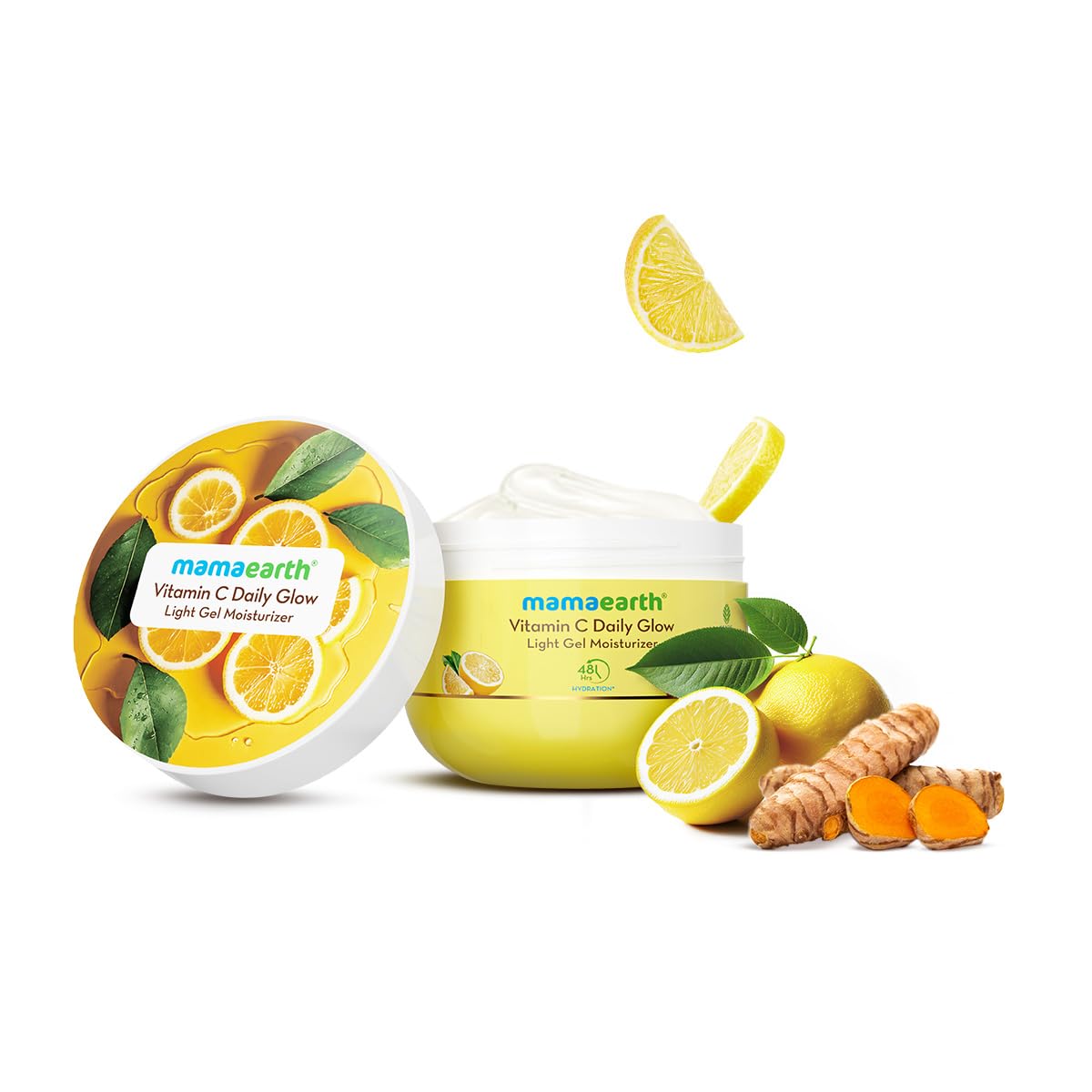 Mamaearth Aloe Refresh Hydrating Light Gel Moisturizer with Aloe Vera & Hyaluronic Acid, 200g, Oil-Free, Non-Sticky - front v