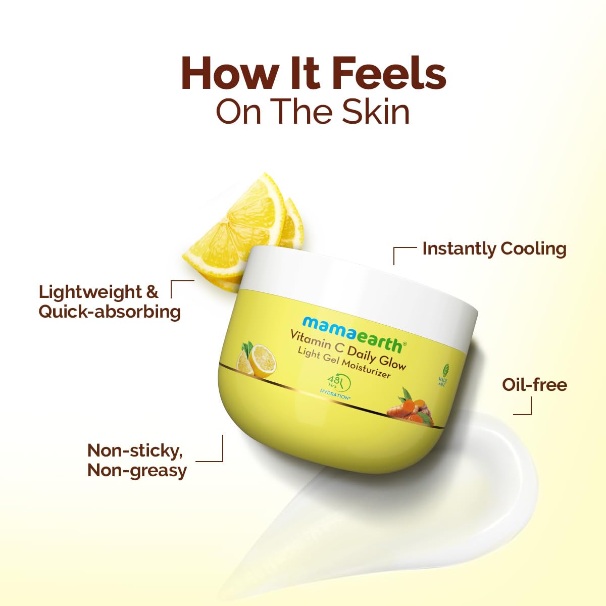 Mamaearth Aloe Refresh Hydrating Light Gel Moisturizer with Aloe Vera & Hyaluronic Acid, 200g, Oil-Free, Non-Sticky - ingredi