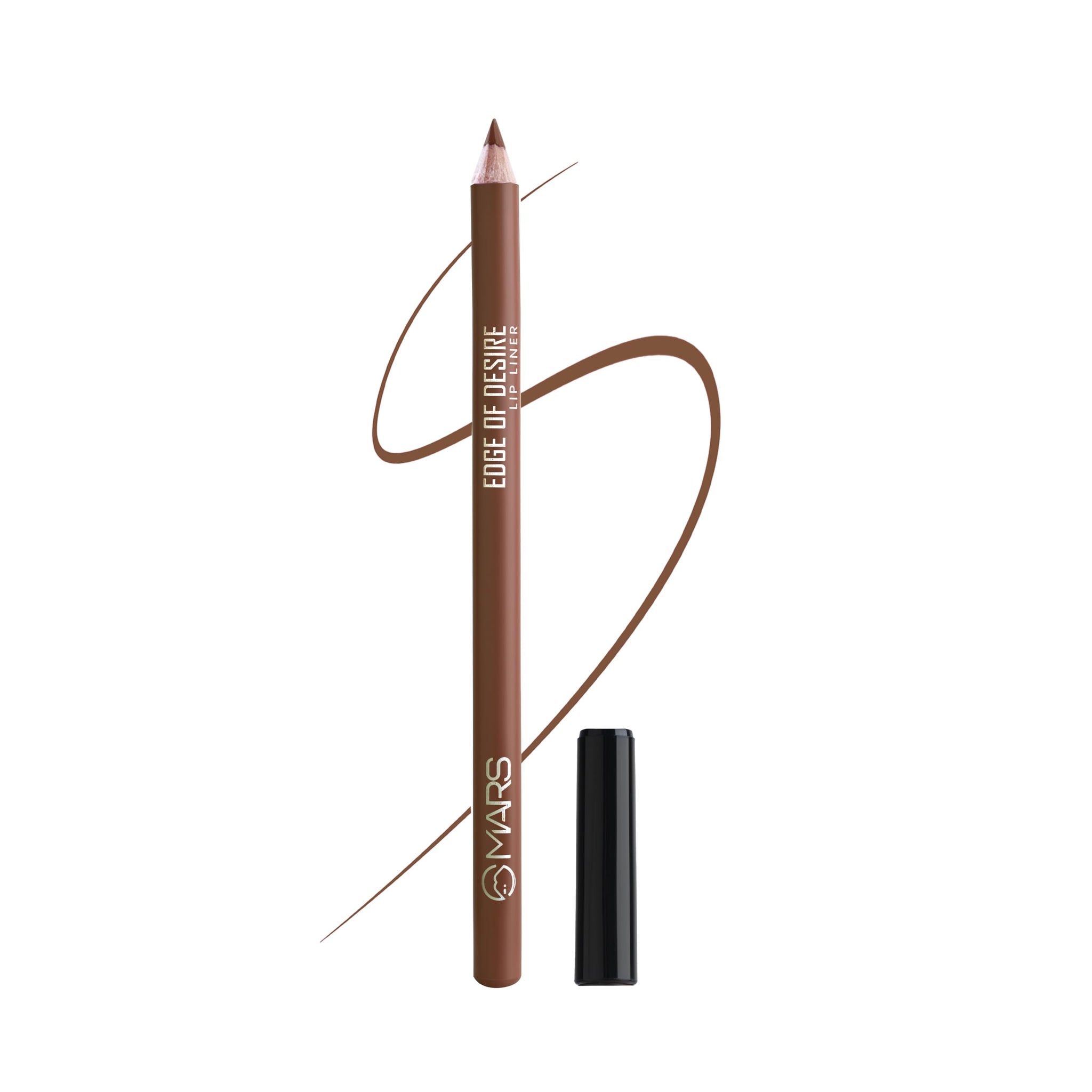 MARS Edge of Desire Lip Liner, 1.4g, Matte Finish, Highly Pigmented Lip Pencil (10)