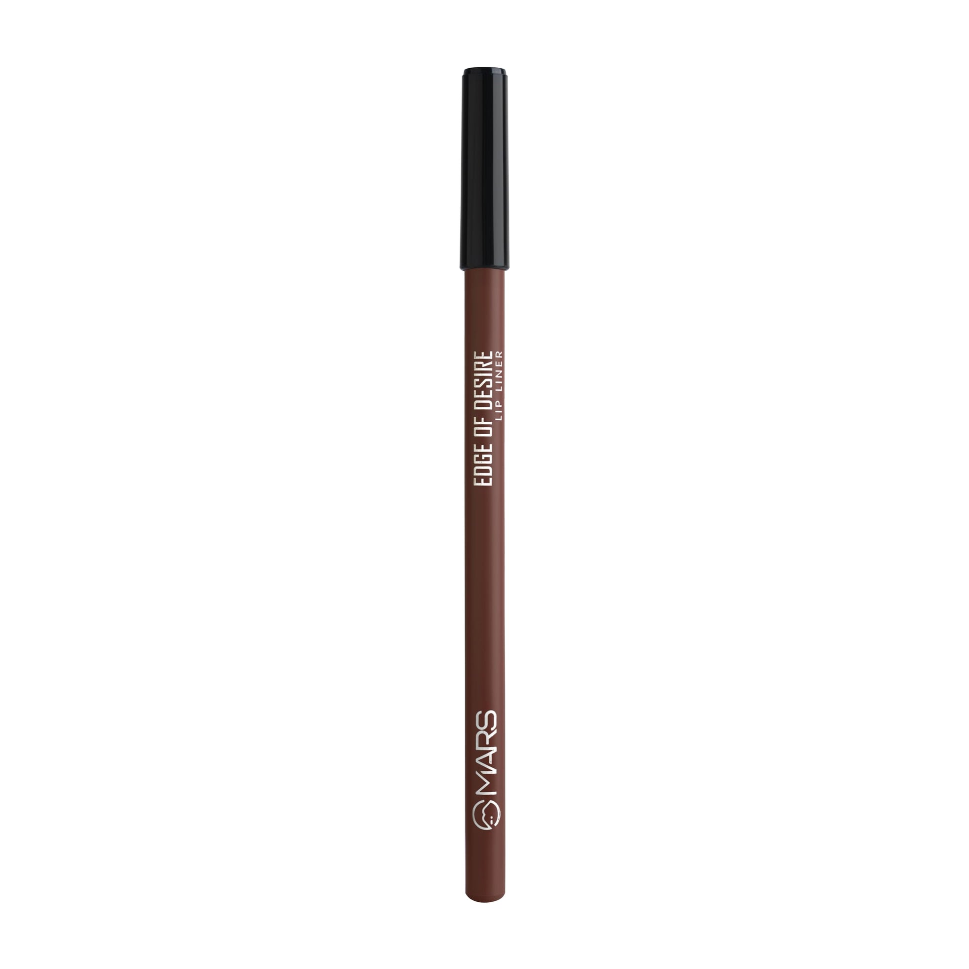 MARS Edge of Desire Lip Liner, 1.4g, Matte Finish, Highly Pigmented Lip Pencil - front view (15)