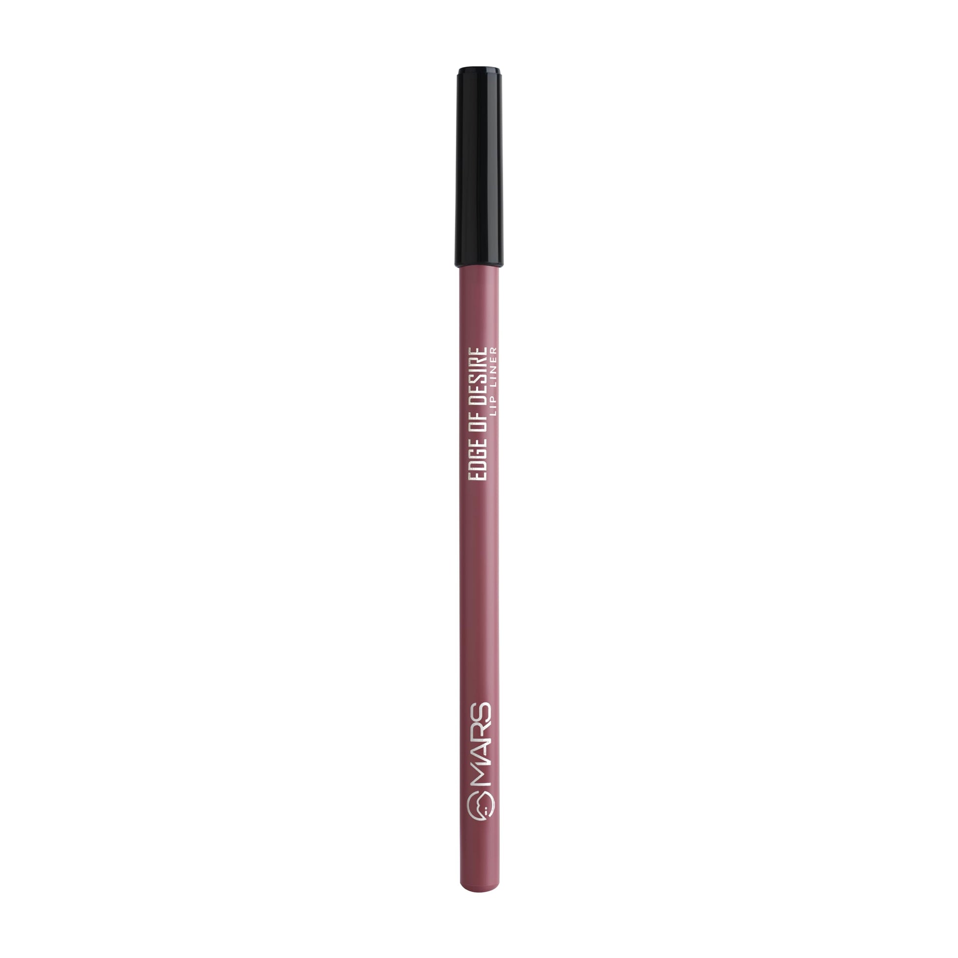 MARS Edge of Desire Lip Liner, 1.4g, Matte Finish, Highly Pigmented Lip Pencil - front view (21)
