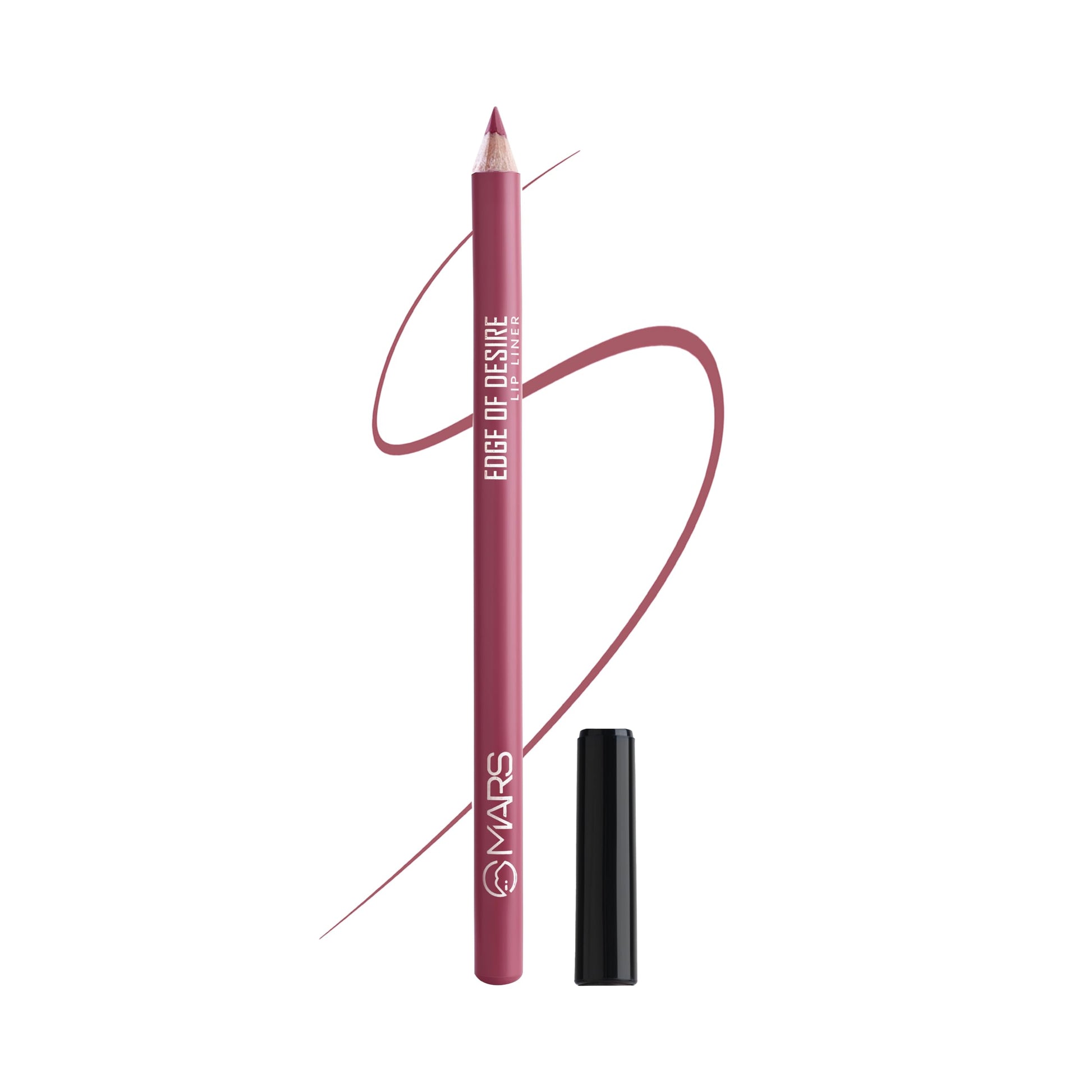 MARS Edge of Desire Lip Liner, 1.4g, Matte Finish, Highly Pigmented Lip Pencil (22)