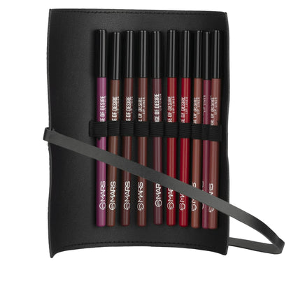 MARS Edge of Desire Lip Liner, 1.4g, Matte Finish, Highly Pigmented Lip Pencil (24)