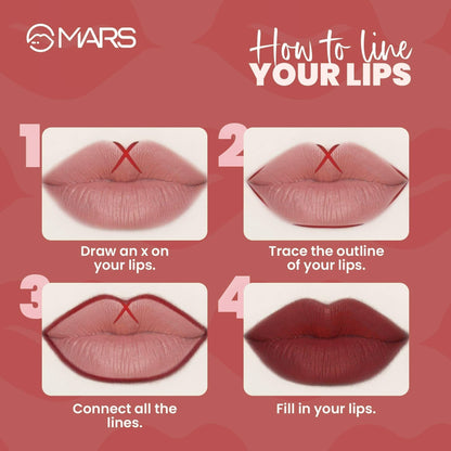 MARS Edge of Desire Lip Liner, 1.4g, Matte Finish, Highly Pigmented Lip Pencil - ingredients panel (29)