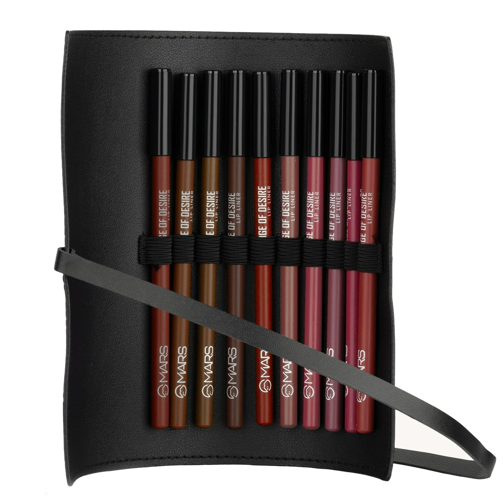 MARS Edge of Desire Lip Liner, 1.4g, Matte Finish, Highly Pigmented Lip Pencil (35)