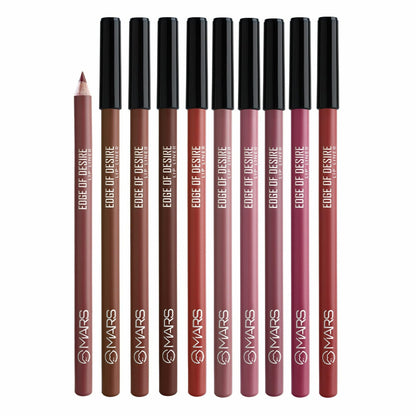 MARS Edge of Desire Lip Liner, 1.4g, Matte Finish, Highly Pigmented Lip Pencil - front view (36)