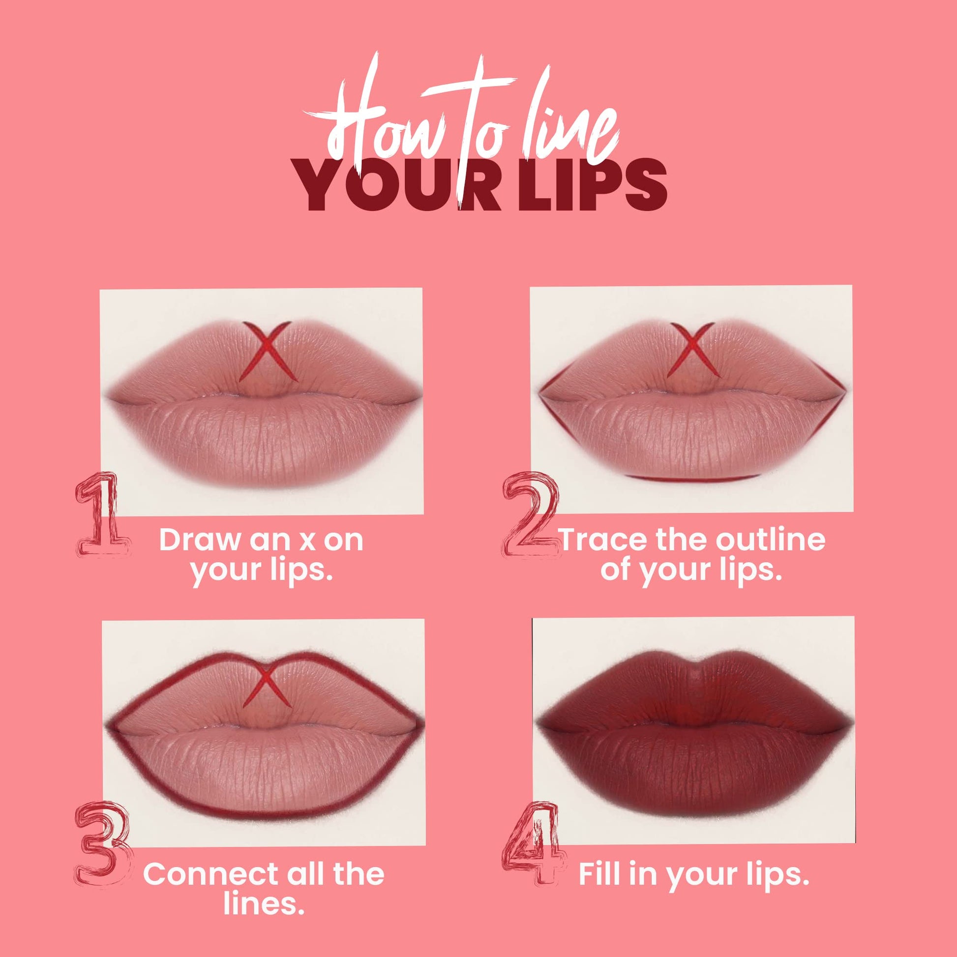 MARS Edge of Desire Lip Liner, 1.4g, Matte Finish, Highly Pigmented Lip Pencil - label detail