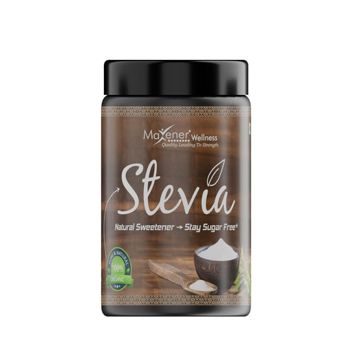 MAXENER WELLNESS Stevia Sweetener, Low-Calorie Natural Sweetener, No Bitter Aftertaste