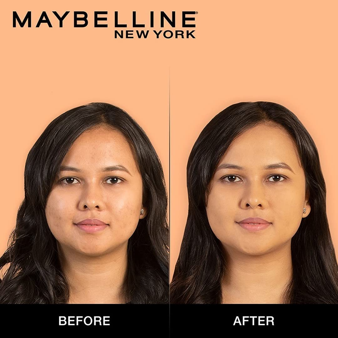 Maybelline Fit Me Matte & Poreless Liquid Foundation, Full Coverage, Normal to Oily Skin, 18ml - packaging (18)