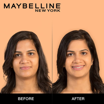 Maybelline Fit Me Matte & Poreless Liquid Foundation, Full Coverage, Normal to Oily Skin, 18ml - in use (26)