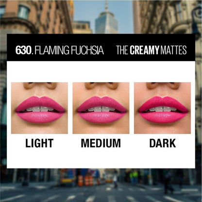 Maybelline New York Color Sensational Creamy Matte Lipstick with Shea Butter - packaging (12)