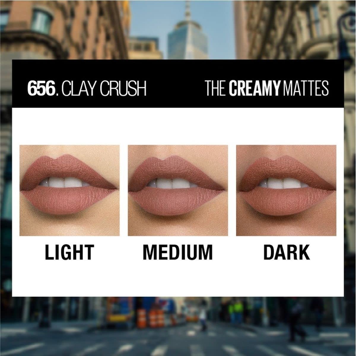 Maybelline New York Color Sensational Creamy Matte Lipstick with Shea Butter - label detail (29)