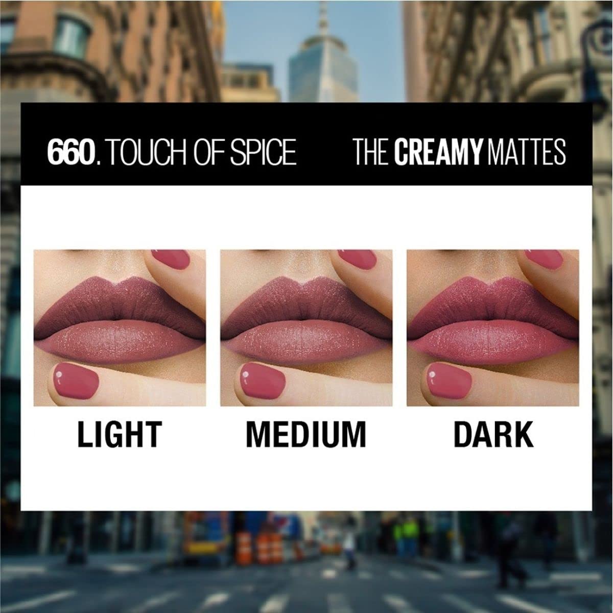 Maybelline New York Color Sensational Creamy Matte Lipstick with Shea Butter - packaging (37)