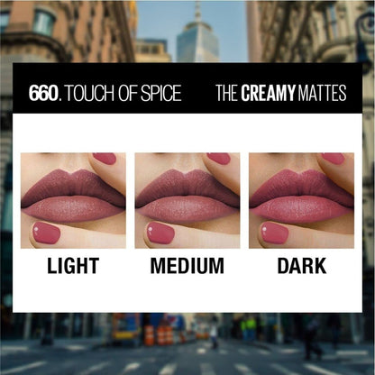 Maybelline New York Color Sensational Creamy Matte Lipstick with Shea Butter - packaging (37)