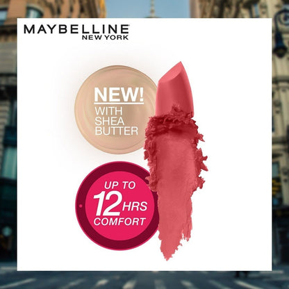 Maybelline New York Color Sensational Creamy Matte Lipstick with Shea Butter - back view (40)