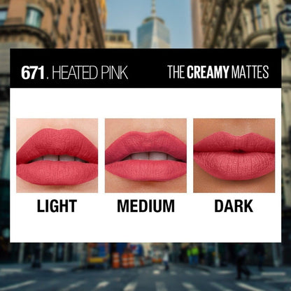 Maybelline New York Color Sensational Creamy Matte Lipstick with Shea Butter - packaging (41)