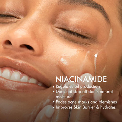 mcaffeine 2% Salicylic Acid Niacinamide & Matcha Tea Face Wash, 100ml, Sulphate-Free, Unisex - label detail