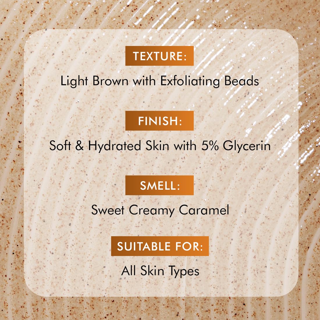 mcaffeine 7% Exfoliating Body Wash Gel, 300ml, 1% Salicylic and 2% Lactic Acid, Unisex - ingredients panel