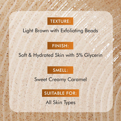 mcaffeine 7% Exfoliating Body Wash Gel, 300ml, 1% Salicylic and 2% Lactic Acid, Unisex - ingredients panel