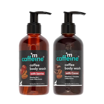 mcaffeine 7% Exfoliating Body Wash Gel, 300ml, 1% Salicylic and 2% Lactic Acid, Unisex (9)