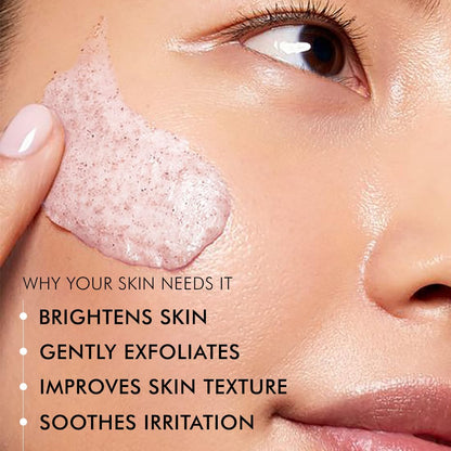 mcaffeine Berries Brightening Coffee Face Scrub, 75g, Unisex, PETA Certified, Dermatologically Tested - packaging