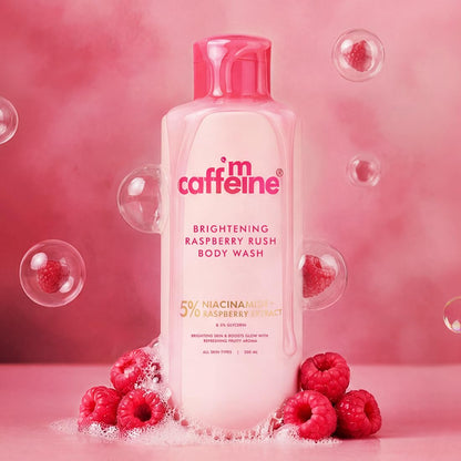 mcaffeine Body Wash Gel, 300ml, Unisex Adult, Dermatologically Tested, Zero Plastic Footprint - front view (11)