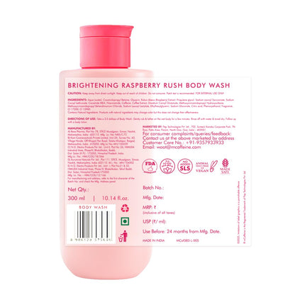 mcaffeine Body Wash Gel, 300ml, Unisex Adult, Dermatologically Tested, Zero Plastic Footprint - size and scale (18)